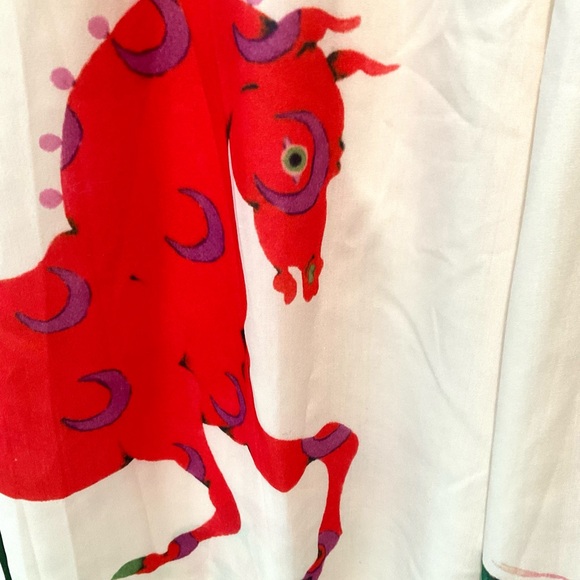 Commense Celestial Zodiac Print Two Piece Set Shirt & Wide Leg Pants XS - Picture 11 of 13